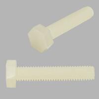 HMSF01034N #10-32 x 3/4" Hex Machine Screw, Fine, Nylon